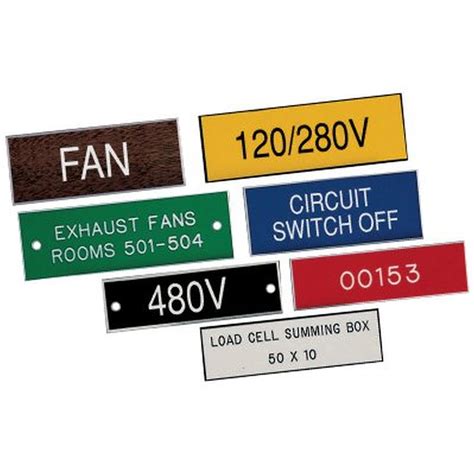 electrical panel box stickers|plastic labels for electrical panels.